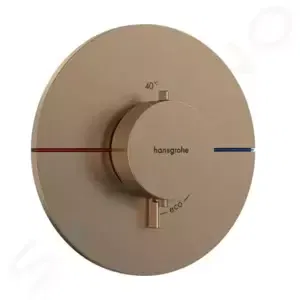 Hansgrohe ShowerSelect Comfort - Termostatická batéria pod omietku, kefovaný bronz - 15559140