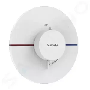 Hansgrohe ShowerSelect Comfort - Termostatická batéria pod omietku, matná biela - 15559700