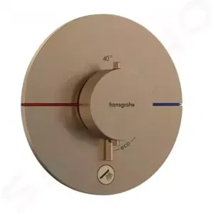 Hansgrohe ShowerSelect Comfort - Termostatická batéria pod omietku, kefovaný bronz - 15562140