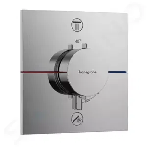 Hansgrohe ShowerSelect Comfort - Termostatická batéria pod omietku, na 2 spotrebiče, chróm - 15572000