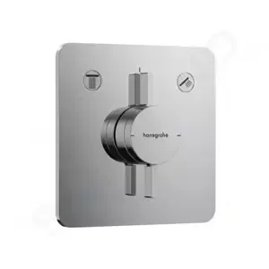 Hansgrohe DuoTurn Q - Batéria pod omietku, na 2 spotrebiče, chróm - 75414000