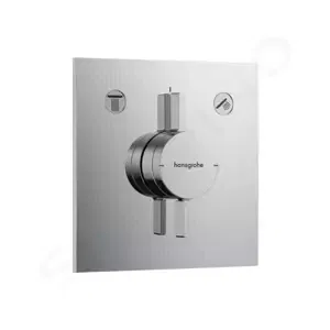 Hansgrohe DuoTurn E - Batéria pod omietku, na 2 spotrebiče, chróm - 75417000