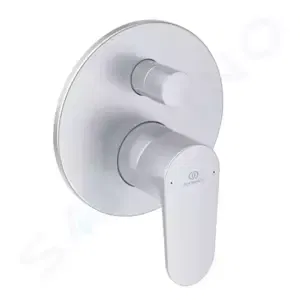 Ideal Standard Cerafine O - Batéria pod omietku, na 2 spotrebiče, s telesom, strieborná - A7193SI