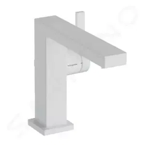 Hansgrohe Tecturis E - Umývadlová batéria s výpusťou Push-Open, CoolStart, EcoSmart, matná biela - 73024700