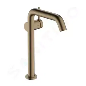 Hansgrohe Tecturis S - Umývadlová batéria s výpusťou Push-Open, CoolStart, EcoSmart, kefovaný bronz - 73373140