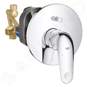 Grohe Swift - Batéria pod omietku, na 2 spotrebiče, s telesom, chróm - 24336001