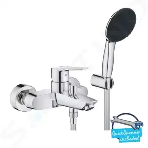 Grohe QuickFix Start - Vaňová batéria s príslušenstvom, chróm - 25283002