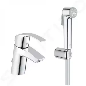 Grohe Eurosmart - Páková umývadlová batéria S, chróm - 23124002