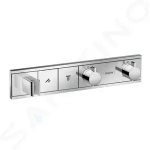 Hansgrohe RainSelect - Termostatická sprchová batéria pod omietku, na 2 výstupy, chróm - 15355000