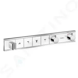 Hansgrohe RainSelect - Batéria pod omietku na 4 spotrebiče, biela/chróm - 15357400