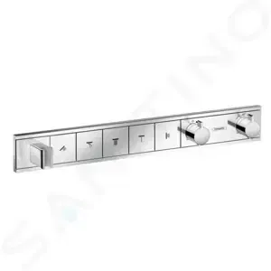 Hansgrohe RainSelect - Batéria pod omietku na 5 spotrebičov, chróm - 15358000