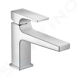 Hansgrohe Metropol - Páková umývadlová batéria 100 CoolStart s odtokovou súpravou Push-Open, chróm - 32503000