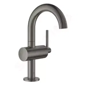 Grohe Atrio - Umývadlová batéria s výpustom a otočným výtokom, veľkosť M, kefovaný Hard Graphite - 32043AL3