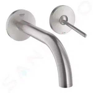 Grohe Atrio - Umývadlová podomietková batéria, 2-otvorová inštalácia, supersteel - 19287DC3