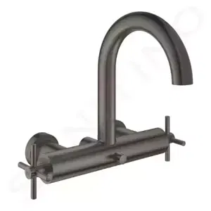 Grohe Atrio - Vaňová batéria, kefovaný Hard Graphite - 25010AL3