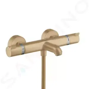 Hansgrohe Ecostat Comfort - Termostatická vaňová batéria, kefovaný bronz - 13114140