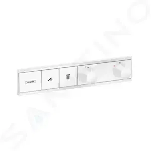 Hansgrohe RainSelect - Batéria pod omietku na 2 spotrebiče, matná biela - 15380700