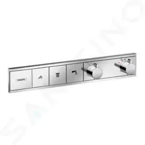 Hansgrohe RainSelect - Batéria pod omietku na 3 spotrebiče, chróm - 15381000