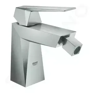 Grohe Allure Brilliant - Bidetová batéria s výpusťou, supersteel - 23117DC0