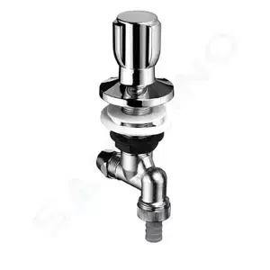 Schell Comfort - Drezový ventil so sp. klapkou, chróm - 035020699