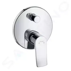 Hansgrohe Metris New - Vaňová páková batéria pod omietku, chróm - 31493000