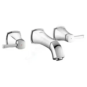 Grohe Grandera - Trojotvorová umývadlová batéria, chróm - 20414000