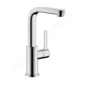 Hansgrohe Metris S - Umývadlová batéria s otočným výtokom a výpustom Push-Open, chróm - 31161000