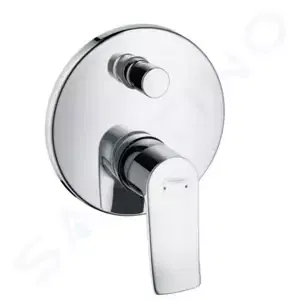 Hansgrohe Metris New - Vaňová páková batéria pod omietku, chróm - 31487000